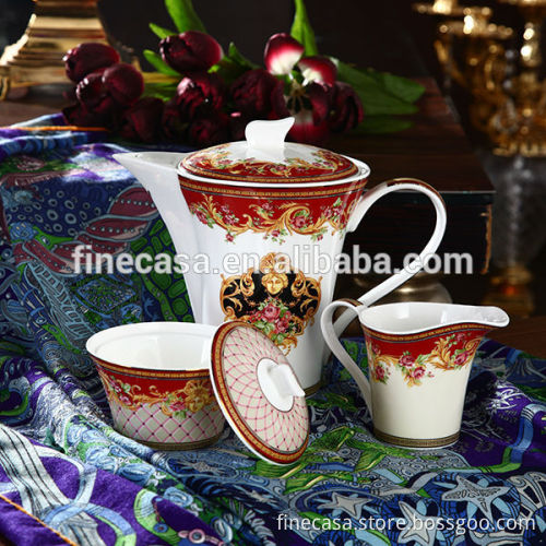 Luxury Fine Bone China Tea Sugar & Creamer Pot of Dream Wedding